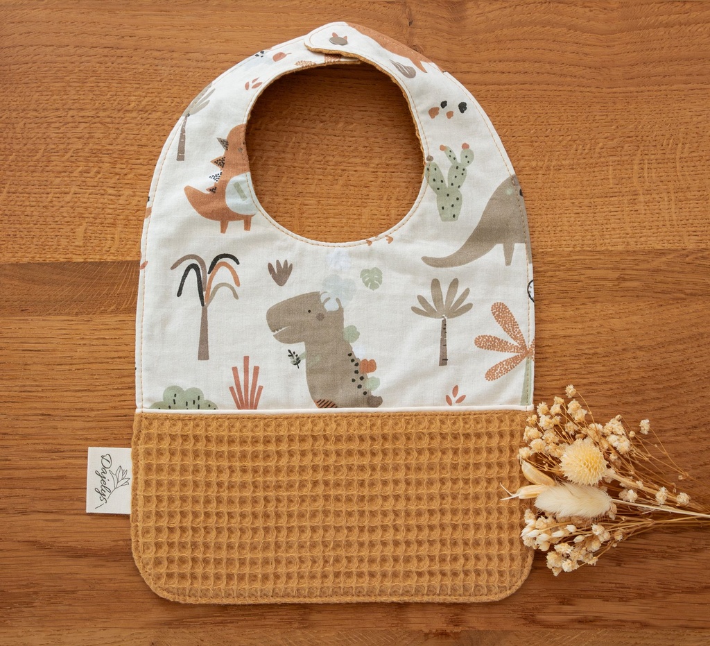 Bavoir bébé DINO