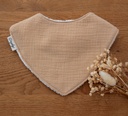 Bavoir bandana SABLE