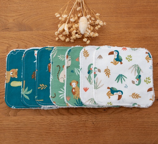 7 lingettes JUNGLE
